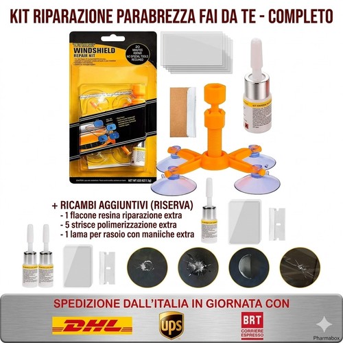 Set resina riparazione - set,