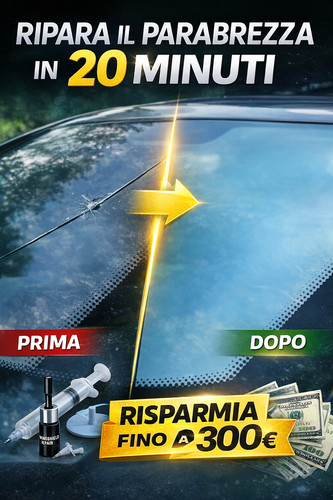 Kit riparazione parabrezza - kit,