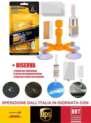 Set resina riparazione - set,